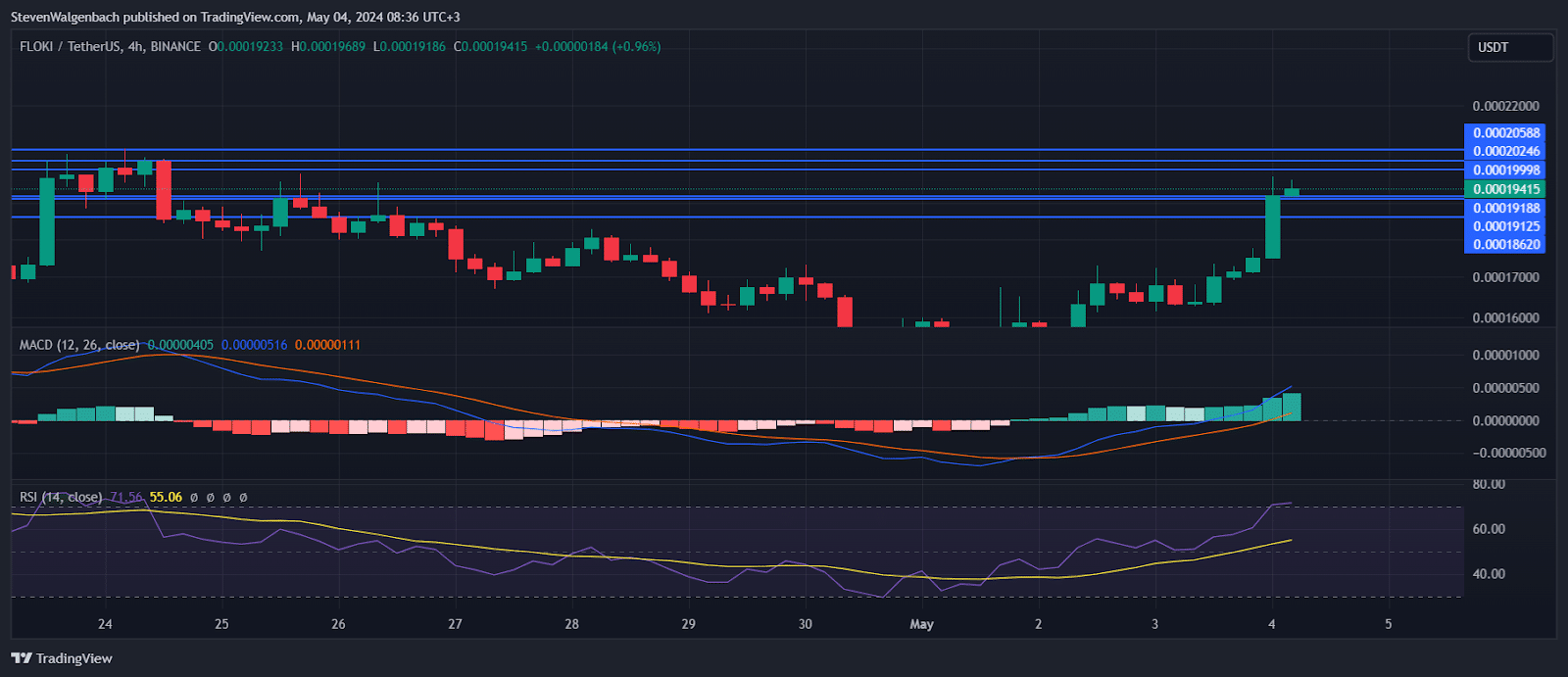 FLOKI is another one of the meme coins to watch