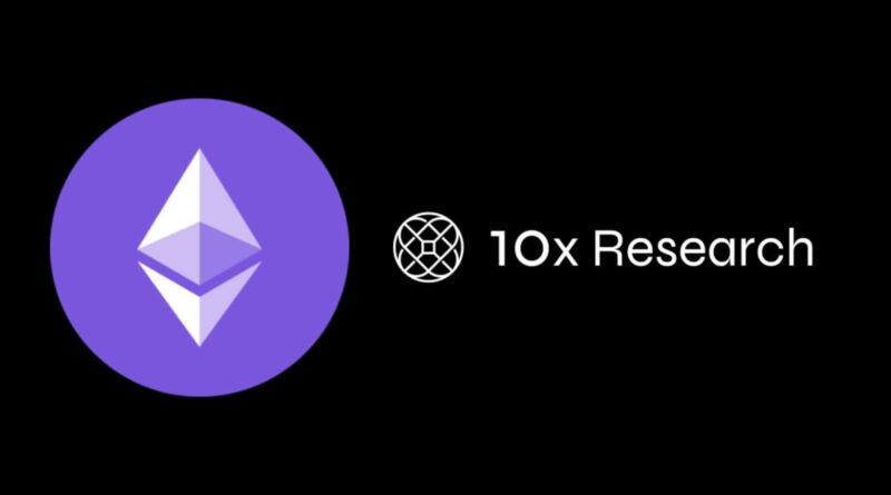 Crypto Market Entering “Seasonally Weak Period†as Spot Ethereum ETFs Trigger Sell-Off, 10X Research Says Ethereum ETFs