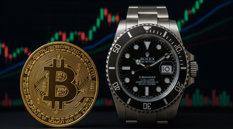 bitcoin rolex switch