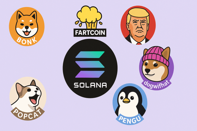 Top Solana meme coins