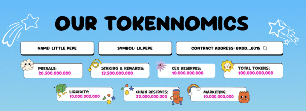 Little Pepe tokenomics