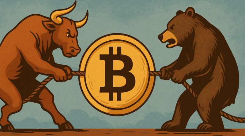 Bitcoin Order Book Standoff: BTC Faces Tug-of-War Around $108K Bitcoin