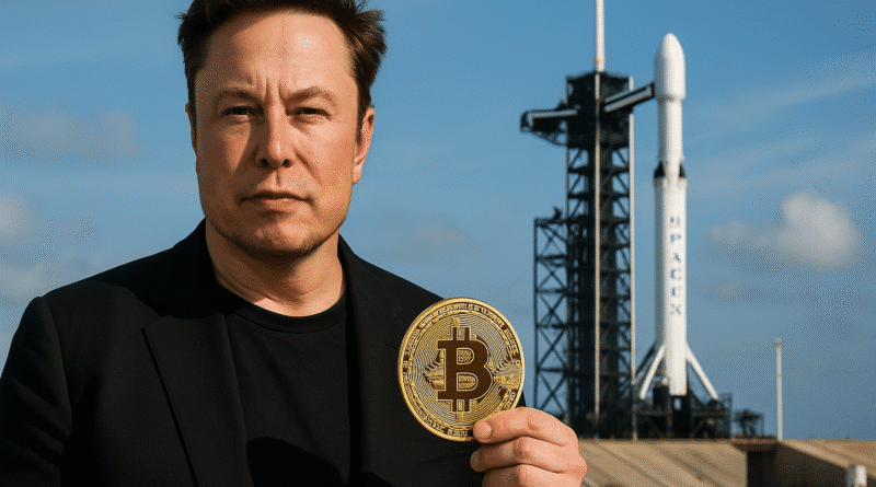 Elon Musk’s SpaceX Quietly Transfers $152M in Bitcoin—Why Now? elon musk spacex bitcoin