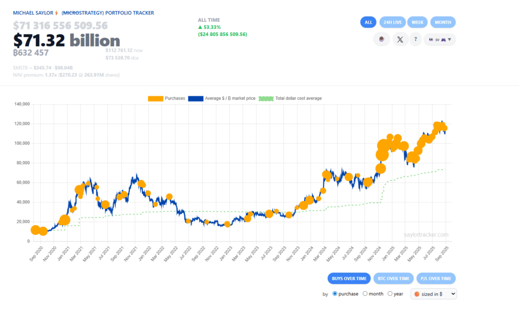 Crypto Treasury Companies: A New Wave of Compounding Crypto Investments? Strategy Bitcoin holdings