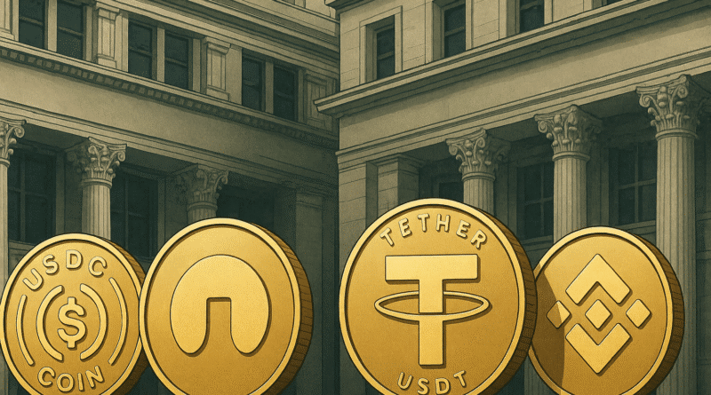 The Stablecoin Loophole Banks Don't Want Companies to Use stablecoin genius act loophole