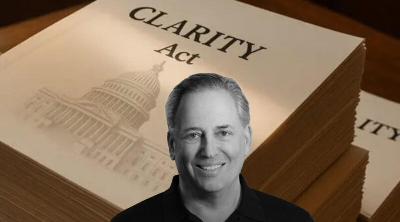 CLARITY Act Nears Senate Breakthrough, Says David Sacks David Sacks in front of Clarity Act